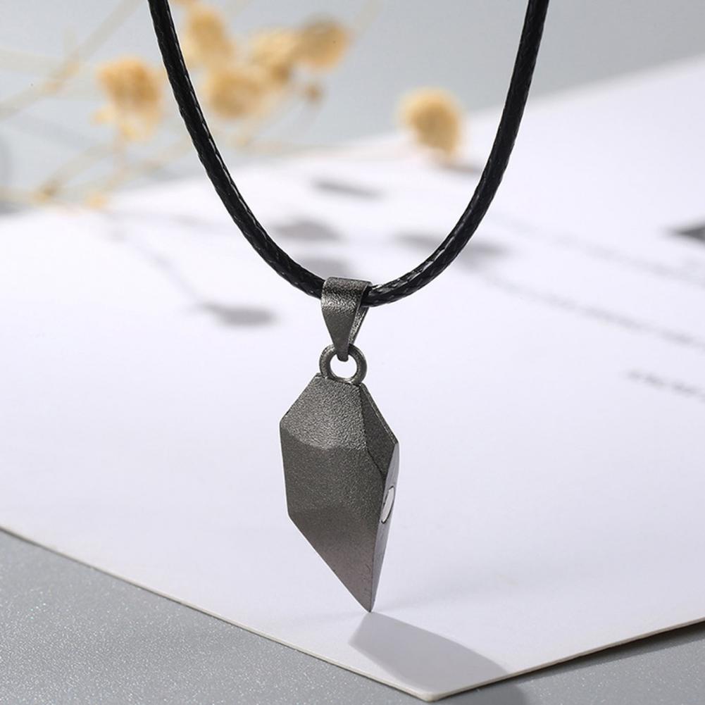 Heart Pendant Necklace Couple  - Magnetic Couple Matching Necklaces ulasan dan harga