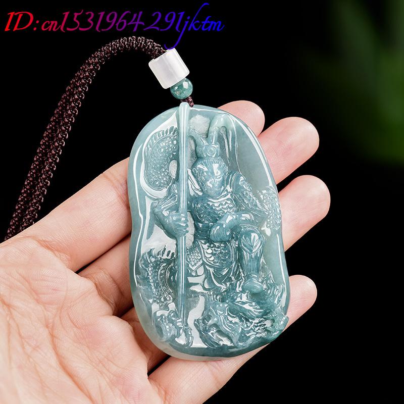 Burmese Jadeite Monkey King Pe - Necklaces ulasan dan harga